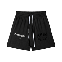 Mesh Drawstring Shorts